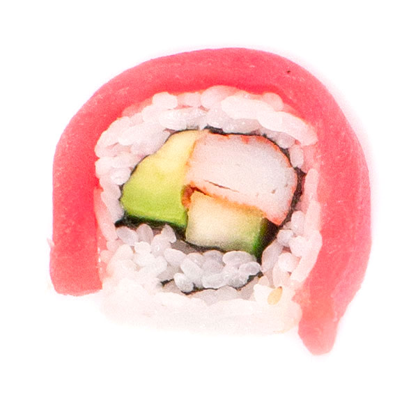 rainbow tuna roll