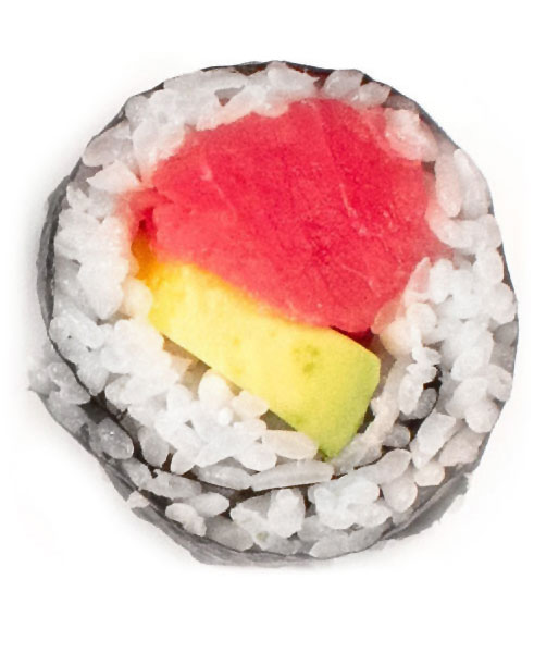 example of maki, nori and shari